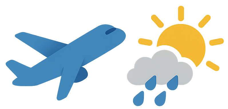 Trip Forecast and News Logo